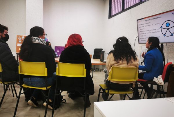 Fotografía de la primera capacitación presencial 2022